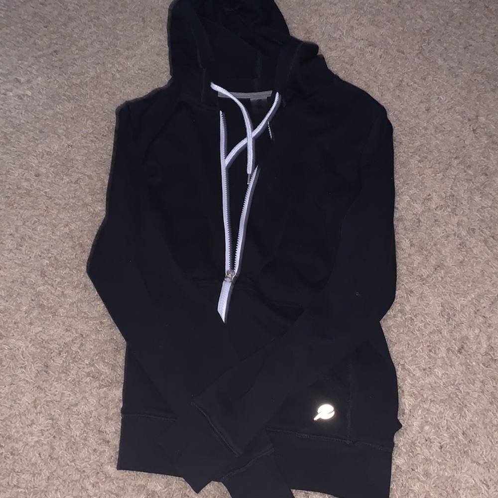 Black zip up